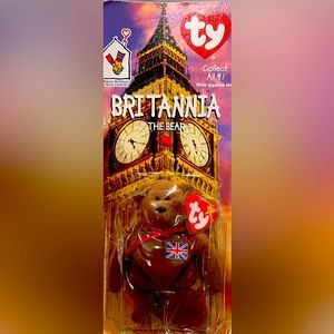Ty Beanie Babies Brittania McDonald’s Toy. Never opened.